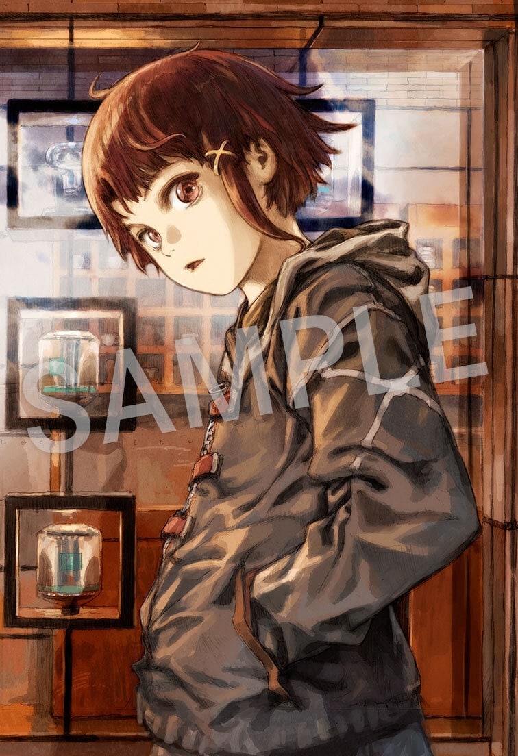 serial experiments lain」の全50Pにわたる特集がCONTINUEで、表紙担当