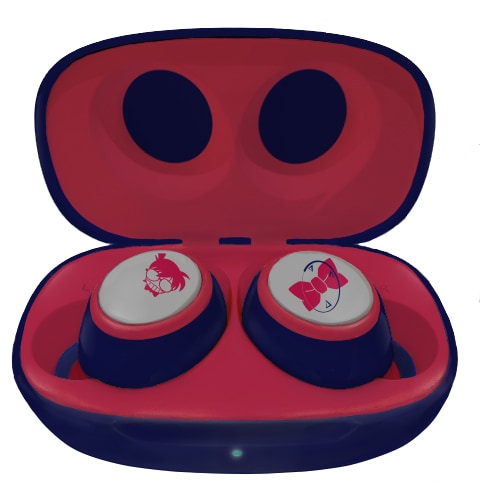 コナンと安室をイメージしたワイヤレスイヤフォン、録り下ろしキャラ