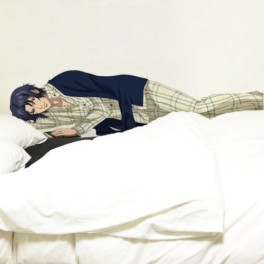 新テニスの王子様 カベデコール 幸村精市」ステッカーシートのサイズは