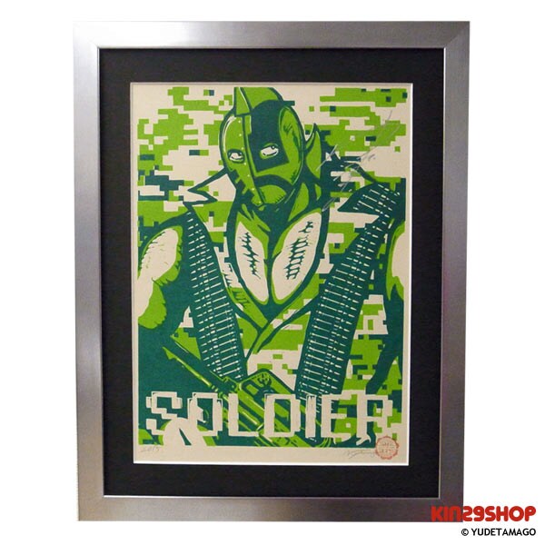 キン肉マン ロビンマスク 木版画 限定29枚 サイン入り キン肉マン