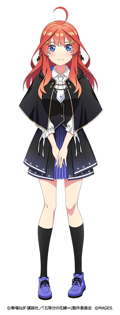 中野五月（CV：水瀬いのり）。五つ子の五女。真面目な努力家だが