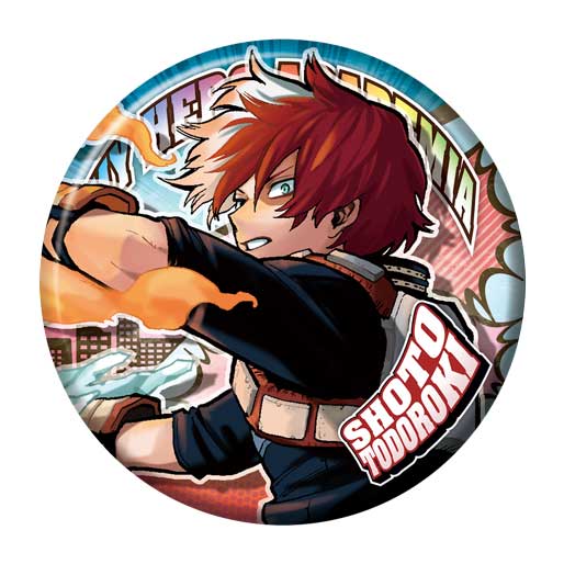 轟焦凍 缶バッジ 原画展 42個セット ヒロアカ 轟焦凍 バースデー缶