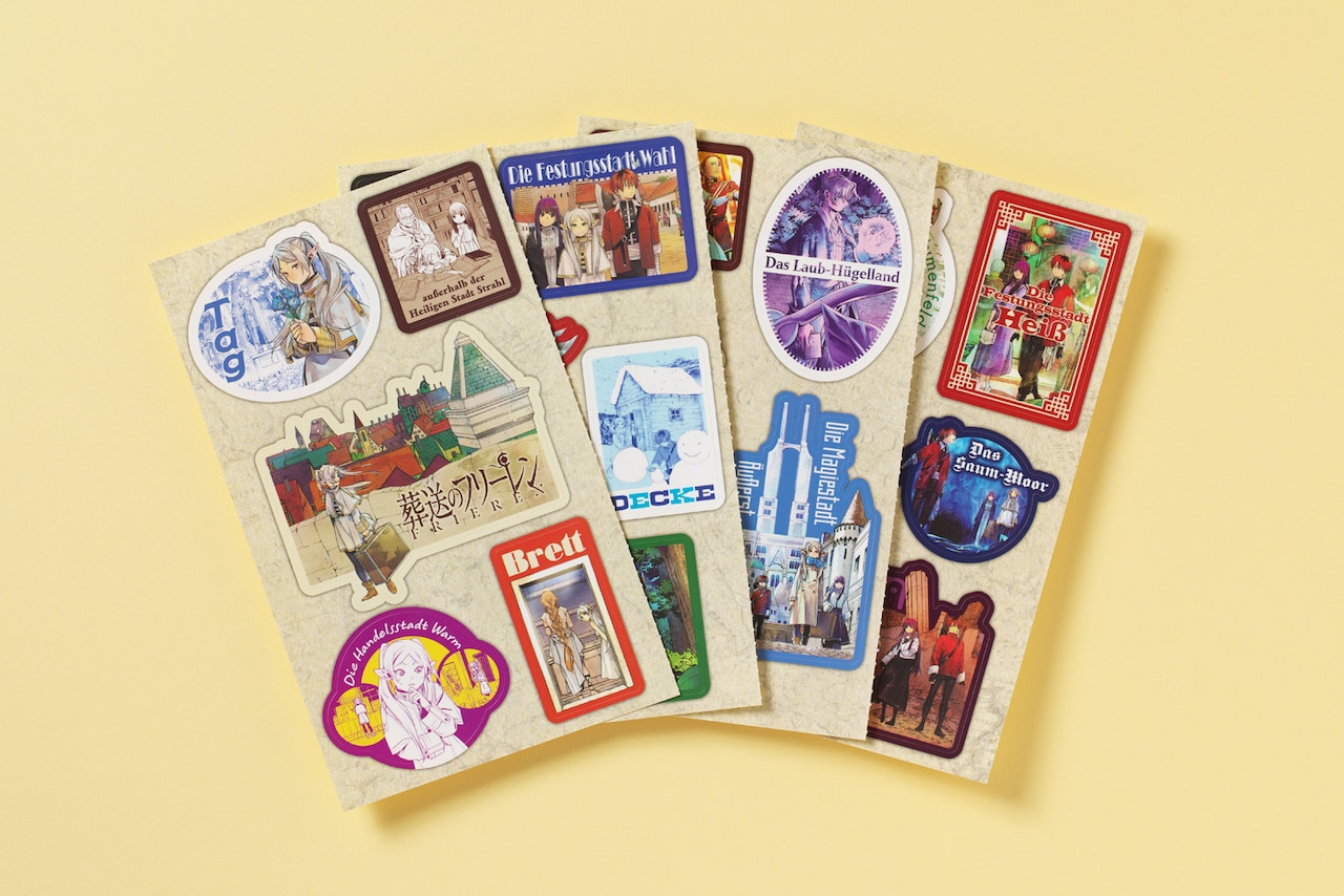 新章開幕「葬送のフリーレン」8巻、色鮮やかなステッカー20種付き特装