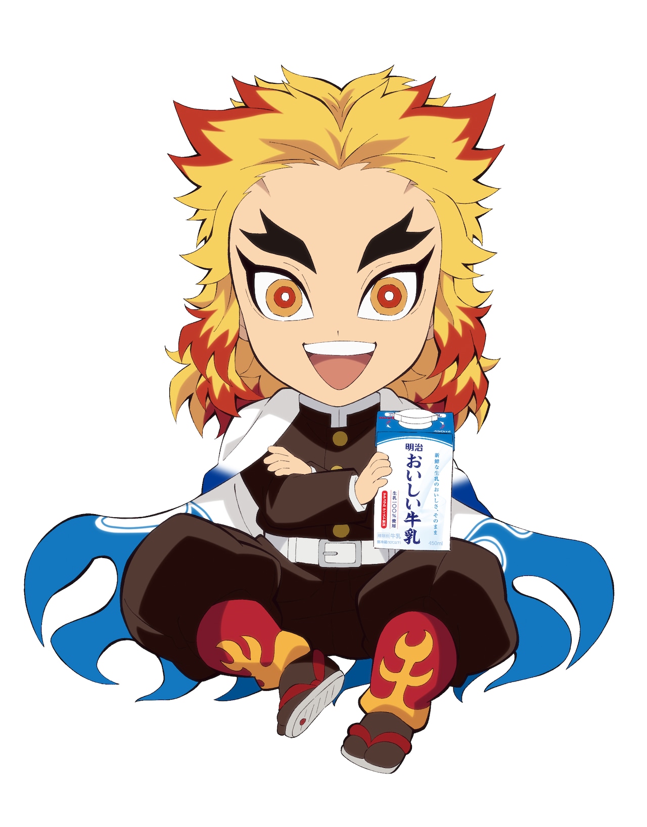 描き下ろしの煉獄杏寿郎。 [画像ギャラリー 9/25] - コミックナタリー