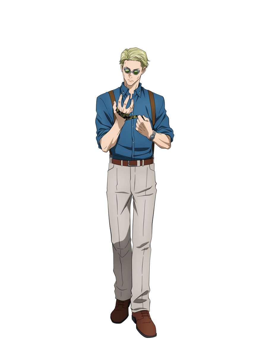 七海建人のキャラクタービジュアル。(c)芥見下々／集英社・呪術廻戦