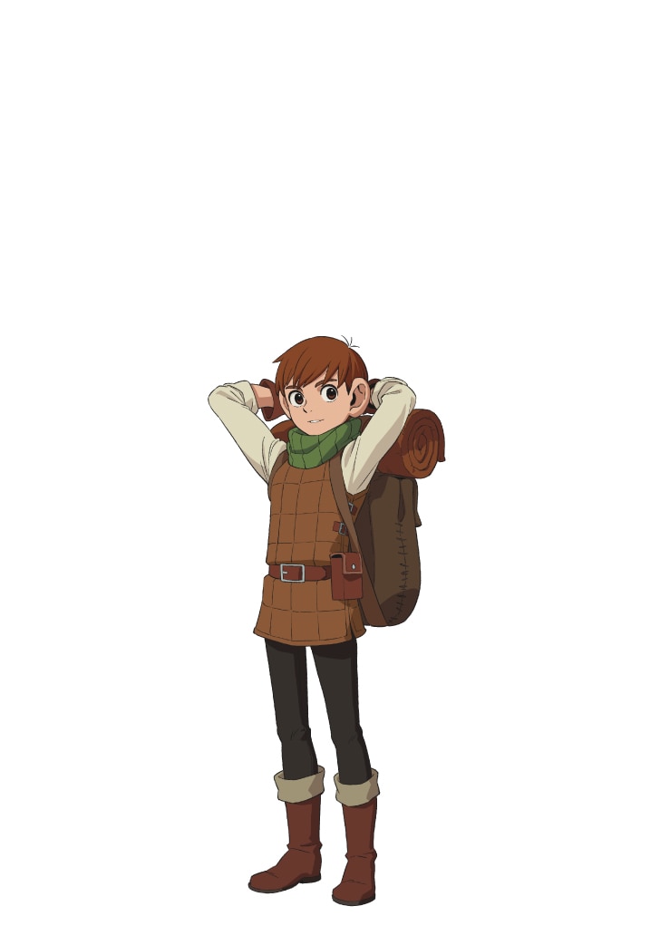 チルチャック（CV：泊明日菜）。愛らしい外見だが超毒舌なハーフフット