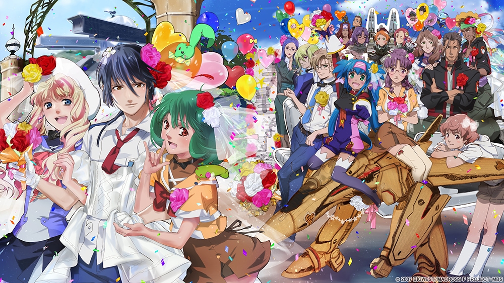 三点セット マクロスF FC限定受注生産 クリスタルアートワークス 三点