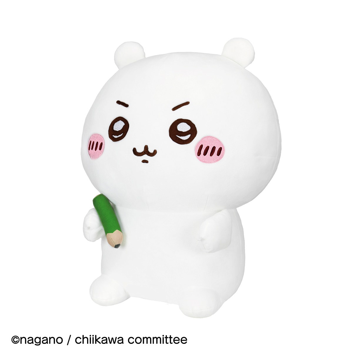 つらい労働も試験勉強もがんばれる！やる気に満ちた表情のちいかわPC