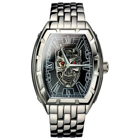 ターミネーター」新作のコラボ腕時計発売、文字盤にT-800エンド