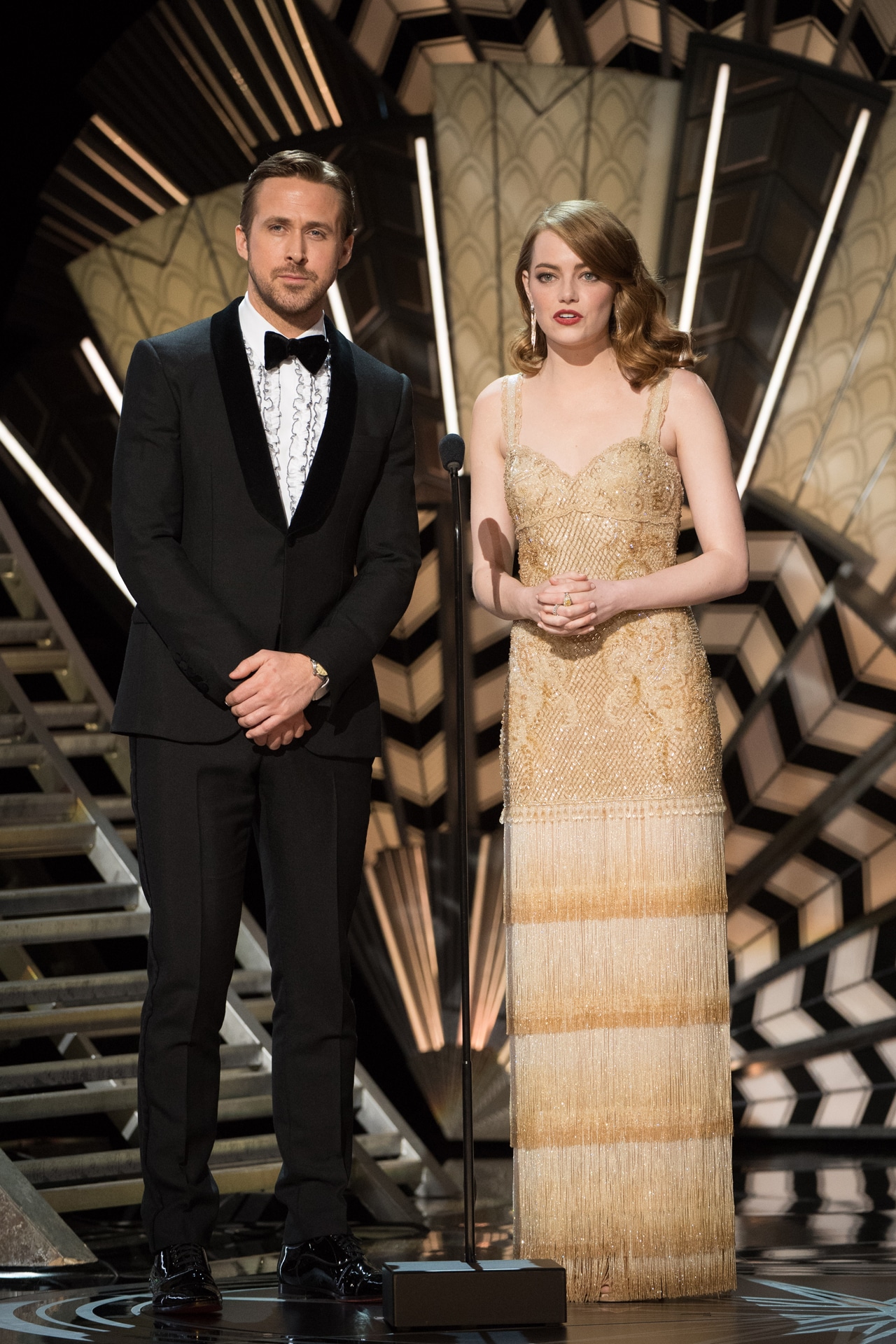 エマ・ストーン直筆サイン入り2Lサイズ写真…ラ・ラ・ランド エマ