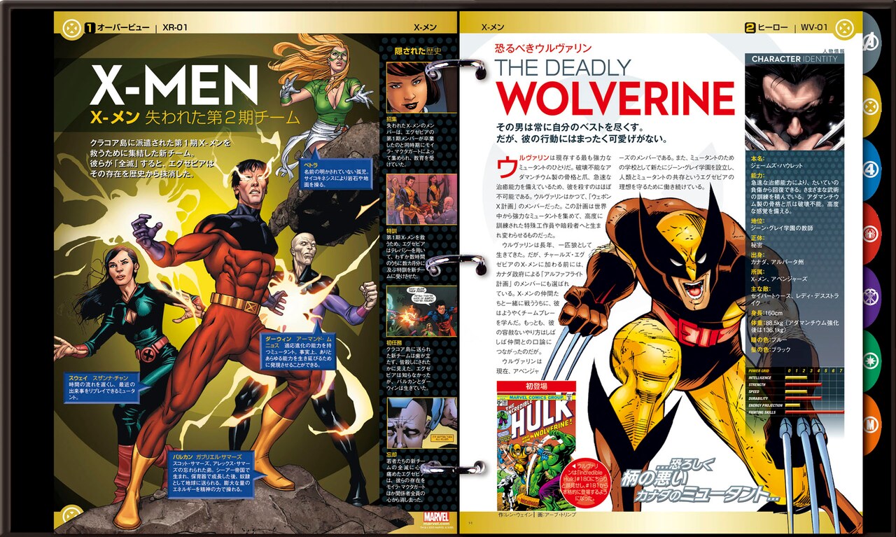 マーベル・コミックのデータを網羅、週刊「マーベル・ファクト