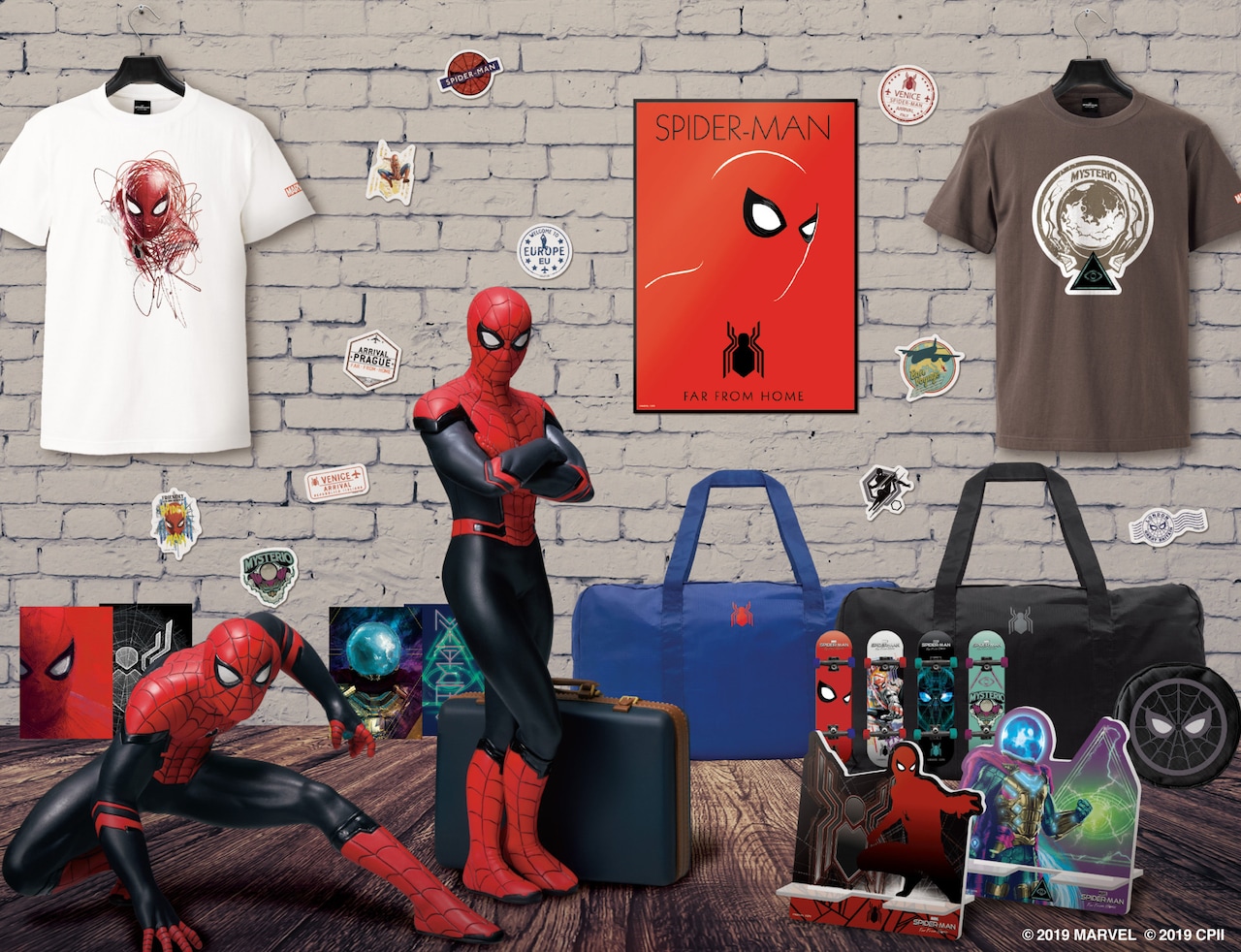 スパイダーマン」Happyくじ発売、バケーションver.のフィギュアも