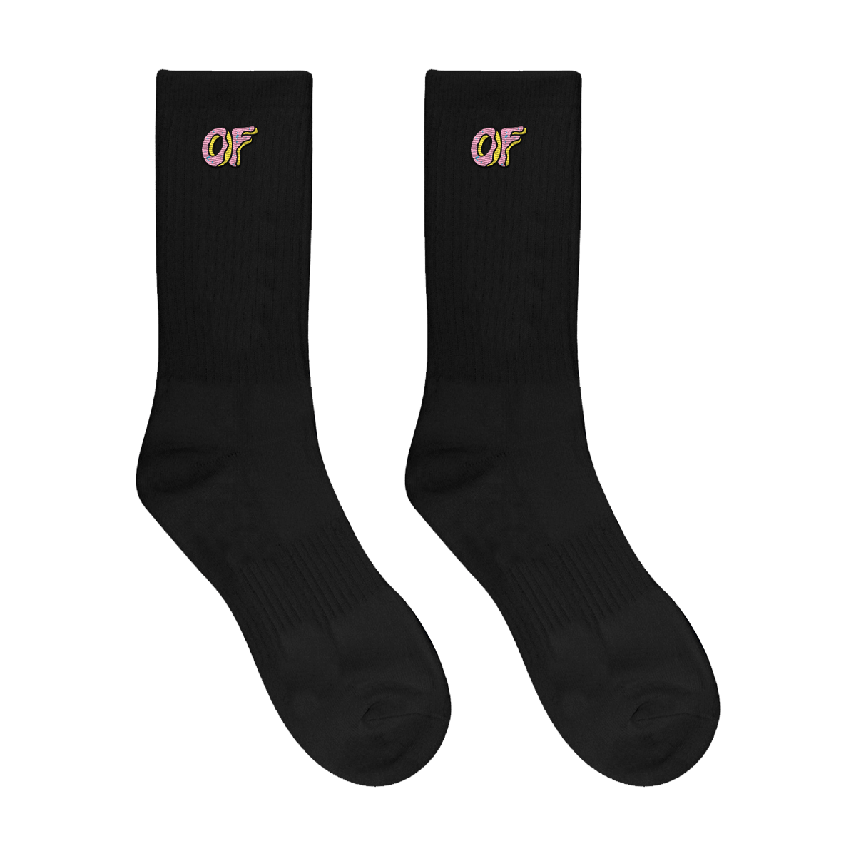 OF Donut Socks - Black - Odd Future OFWGKTA