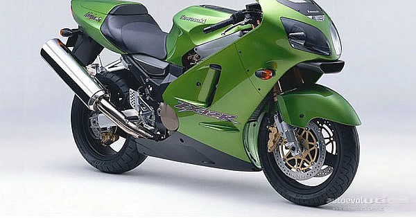 OEM Decals Kawasaki ZX12R 2000 - Green • Original Stickers