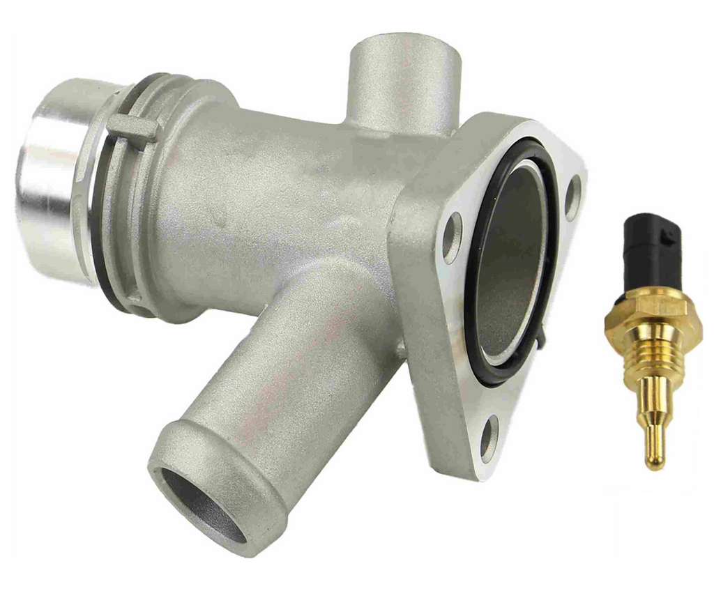 BMW X3 Coolant Flange with Temp Sensor | 11118619408