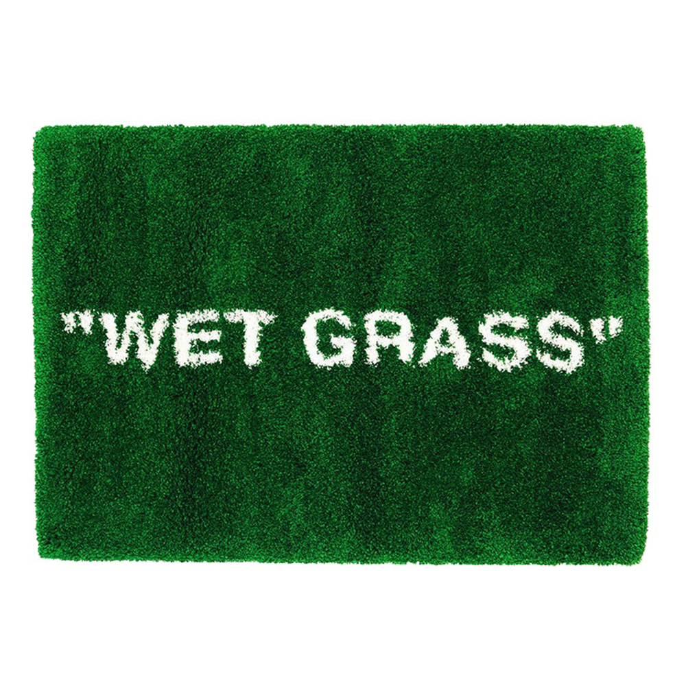 Virgil Abloh x IKEA MARKERAD “WET GRASS” Rug 195×132 CM
