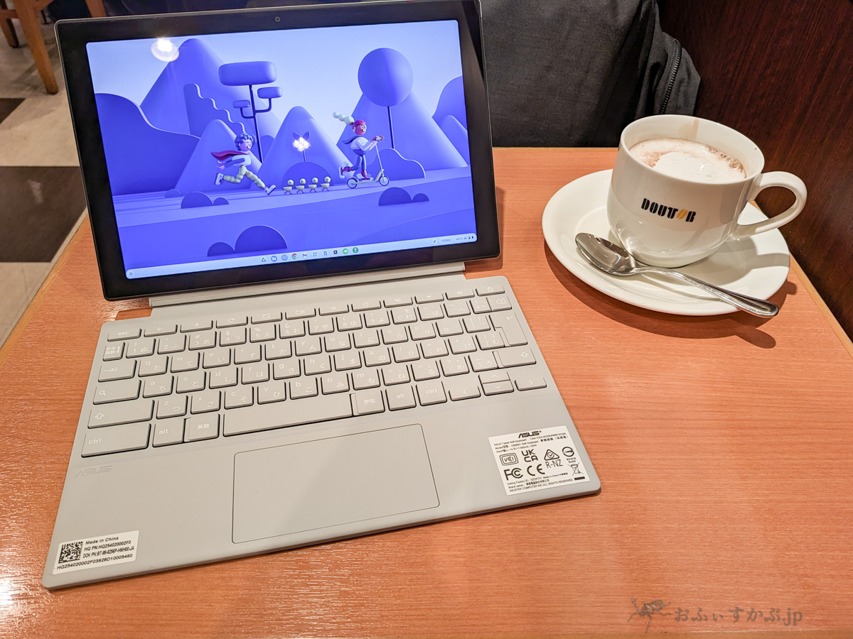 かぶ] ASUS Chromebook CM30 Detachable (CM3001) au版4G/LTE対応