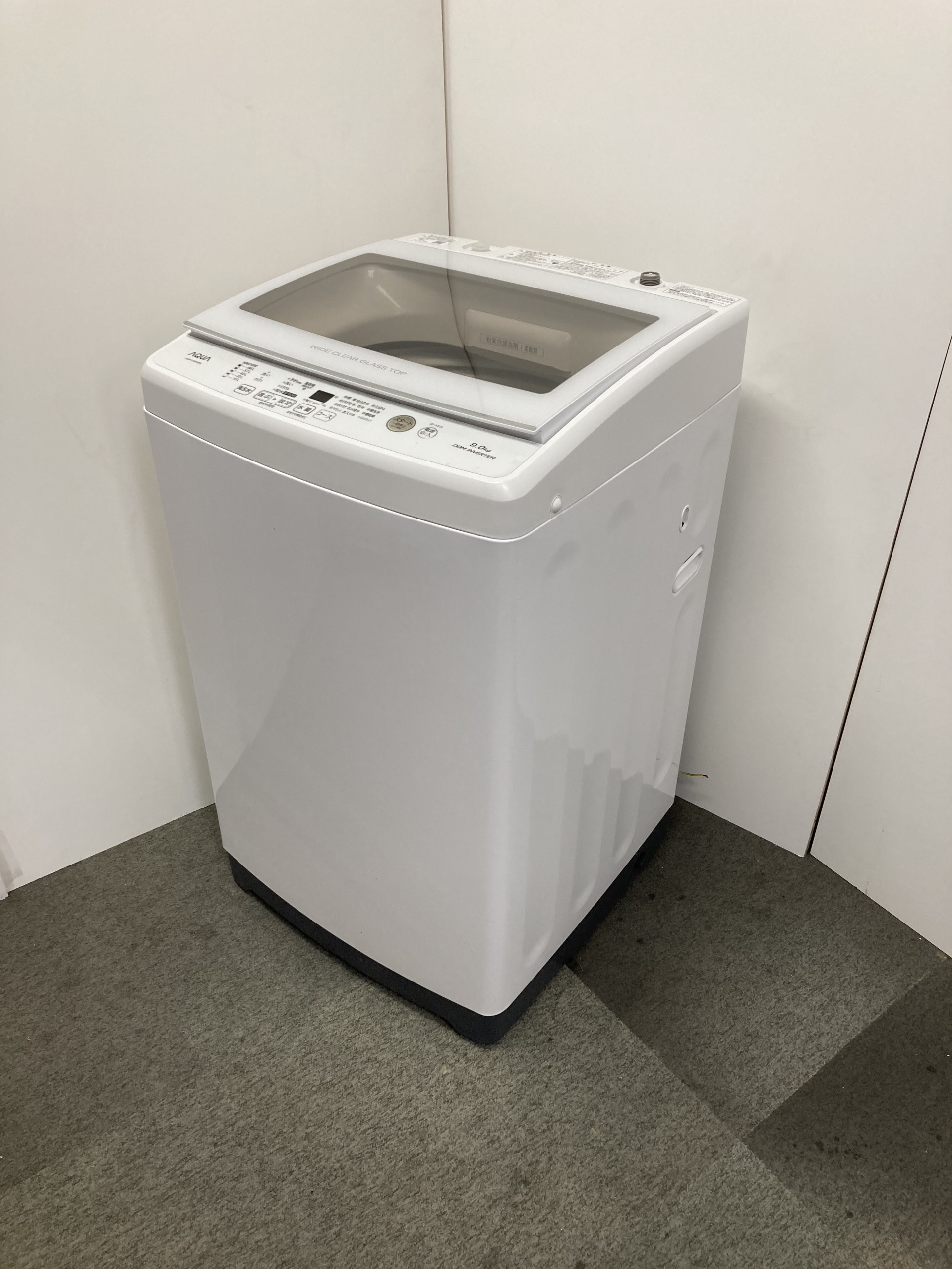 中古 AQW-GV90H アクア 洗濯機 9kg 2019年製 | Office Hut ｜ 尾張旭市