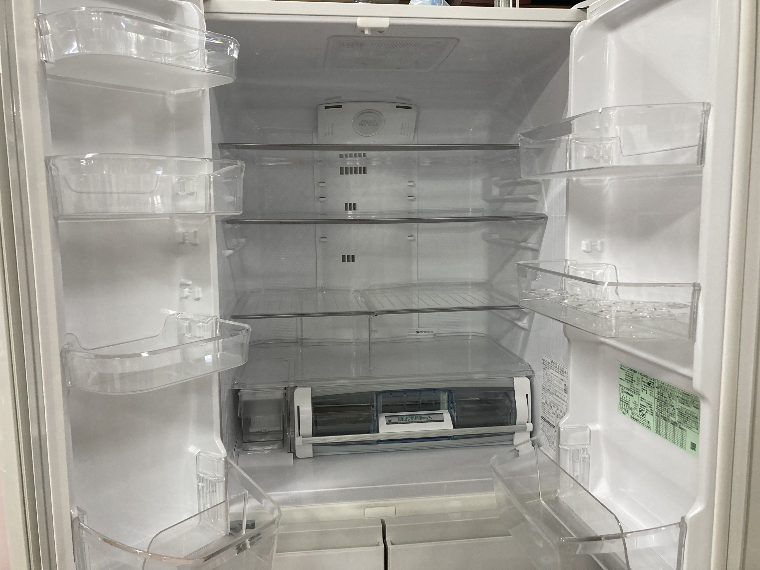 中古 2017年製 日立 6ドア冷蔵庫 R-XG4800G 475L | Office Hut