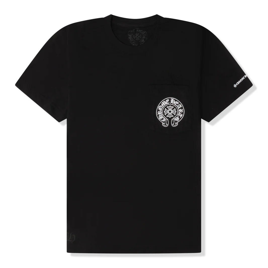 Black Chrome Heart Shirt​ - Chrome Hearts