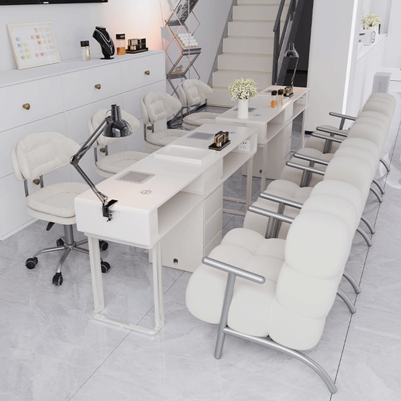 OFFINEO公式 | ネイルテーブル エレガンス ホワイト モダン