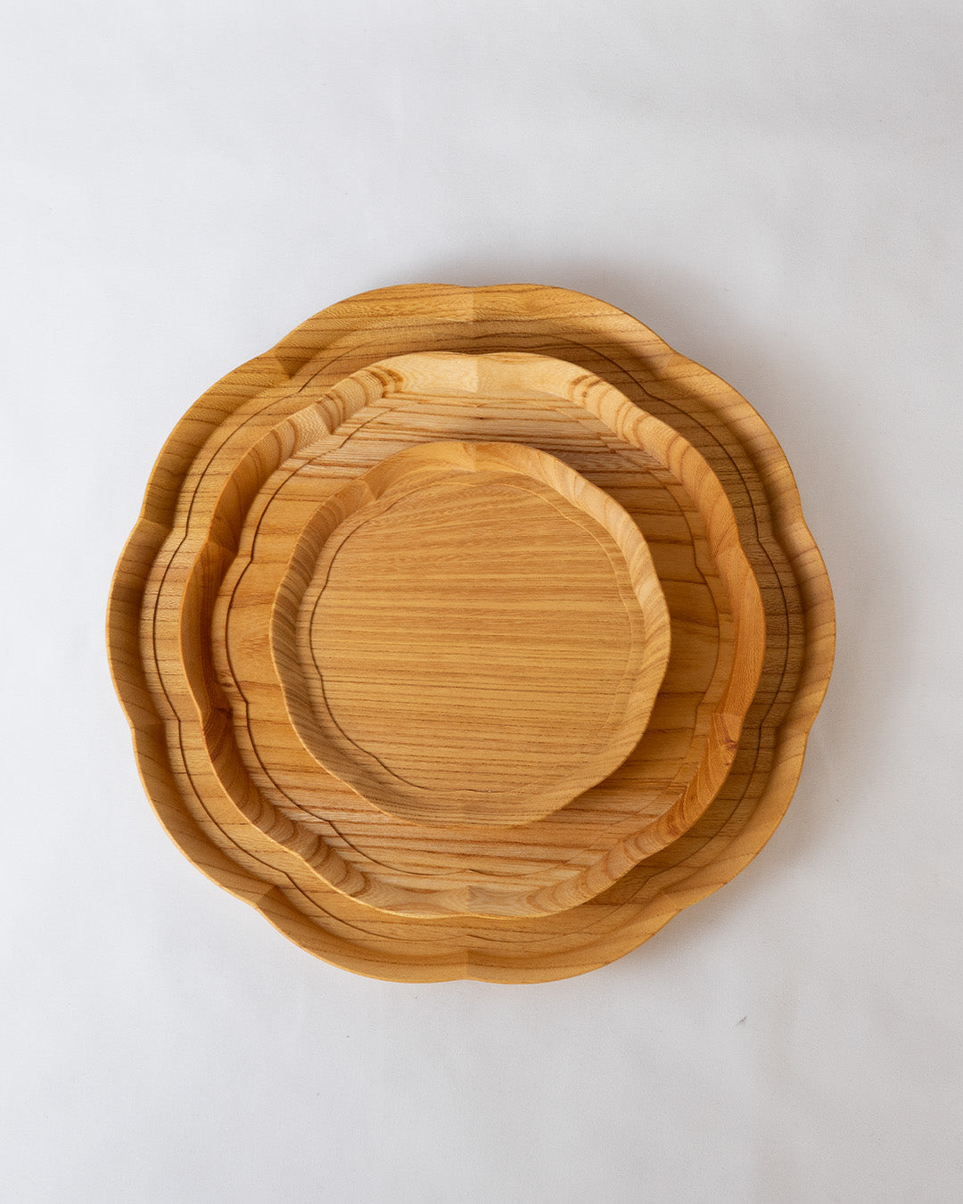 KITO ｜ 輪花盆（りんかぼん）中 ケヤキ