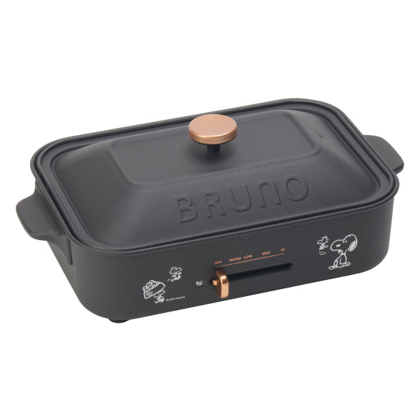 おかいものSNOOPY限定】BRUNOコンパクトホットプレート＆セラミック