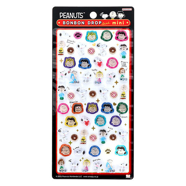 スヌーピー ボンボンドロップシール ミニ (スヌーピー＆フレンズ)