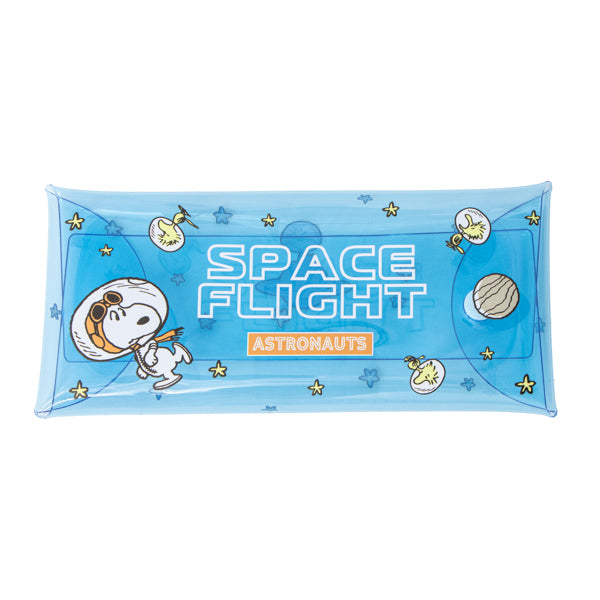 激レア 希少 スヌーピー クリアケース 収納 レトロ 虹 激レア 希少