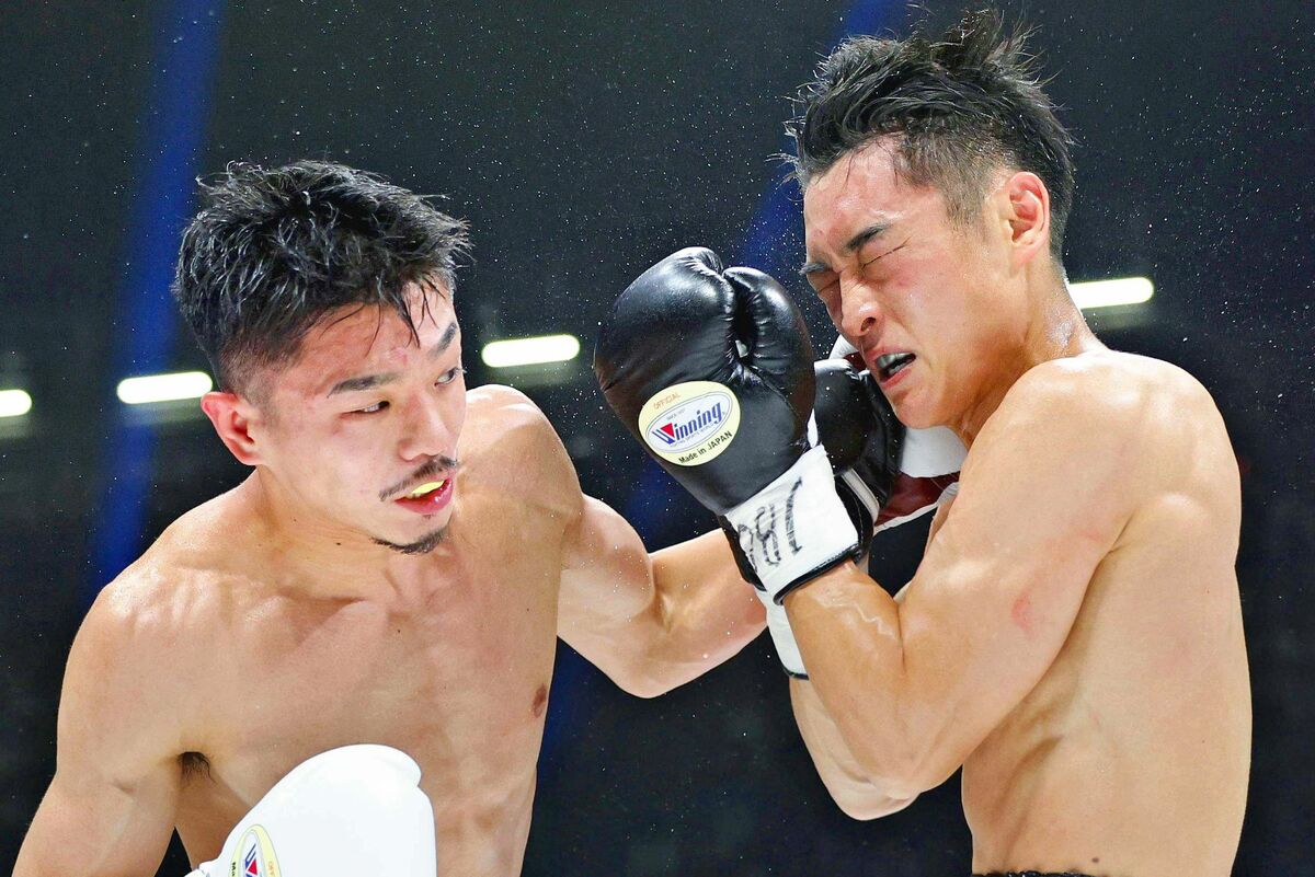 中谷猛攻KO 王座統一 ボクシング WBC・IBFバンタム | 沖縄