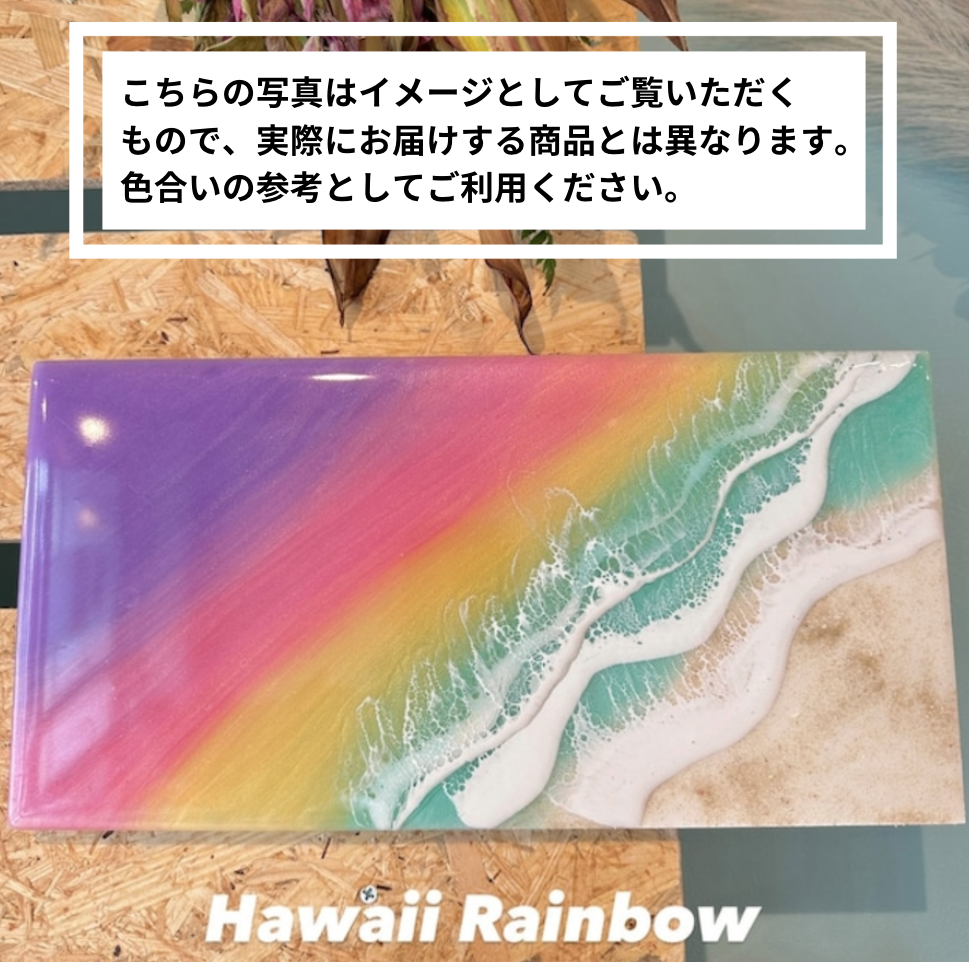 レジンアート】Silver Bear Tray