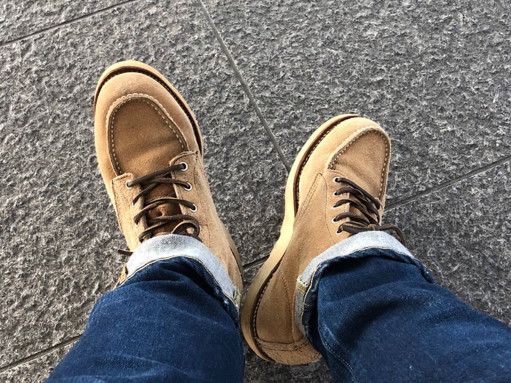 スエードで日常履き最強ブーツ！ レッドウィングのアイリッシュ