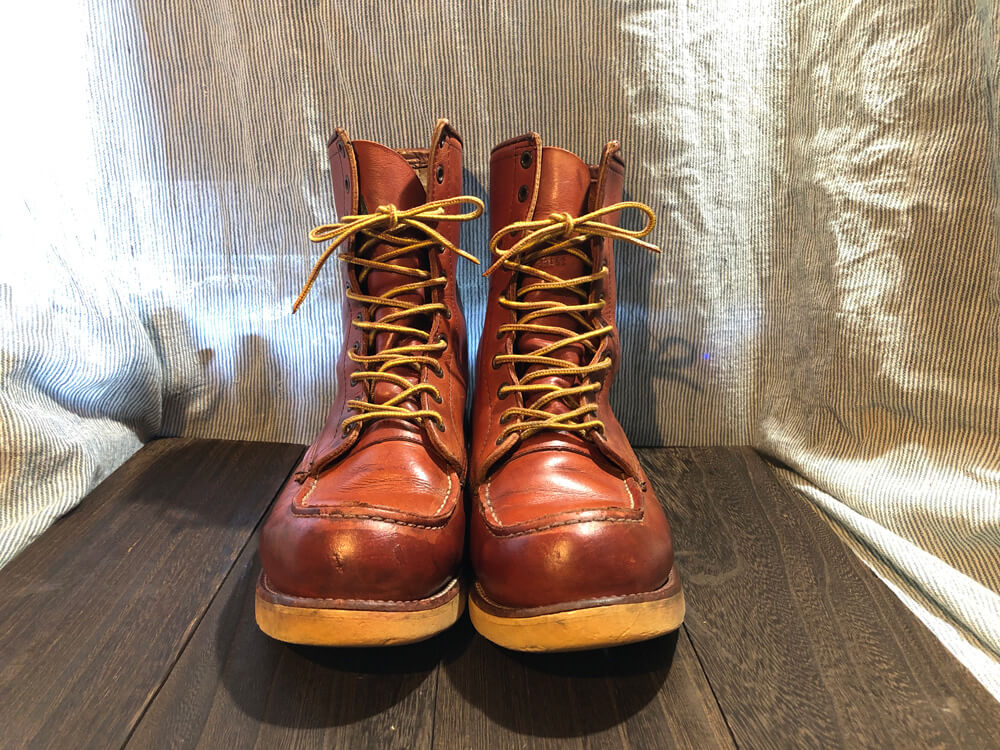 ワイズEEのレッドウィングアイリッシュセッター877をメンテナンス