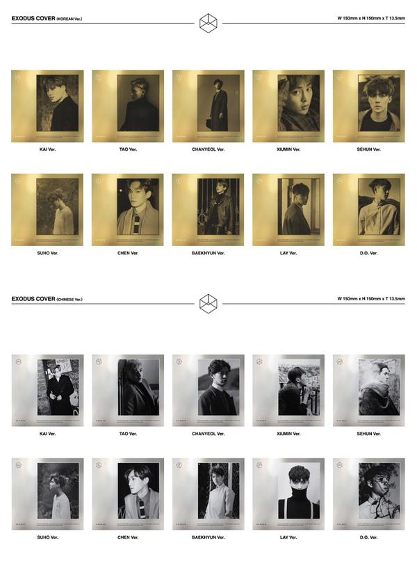 Preordering: EXO – EXODUS 2nd Album | ohmygeneration