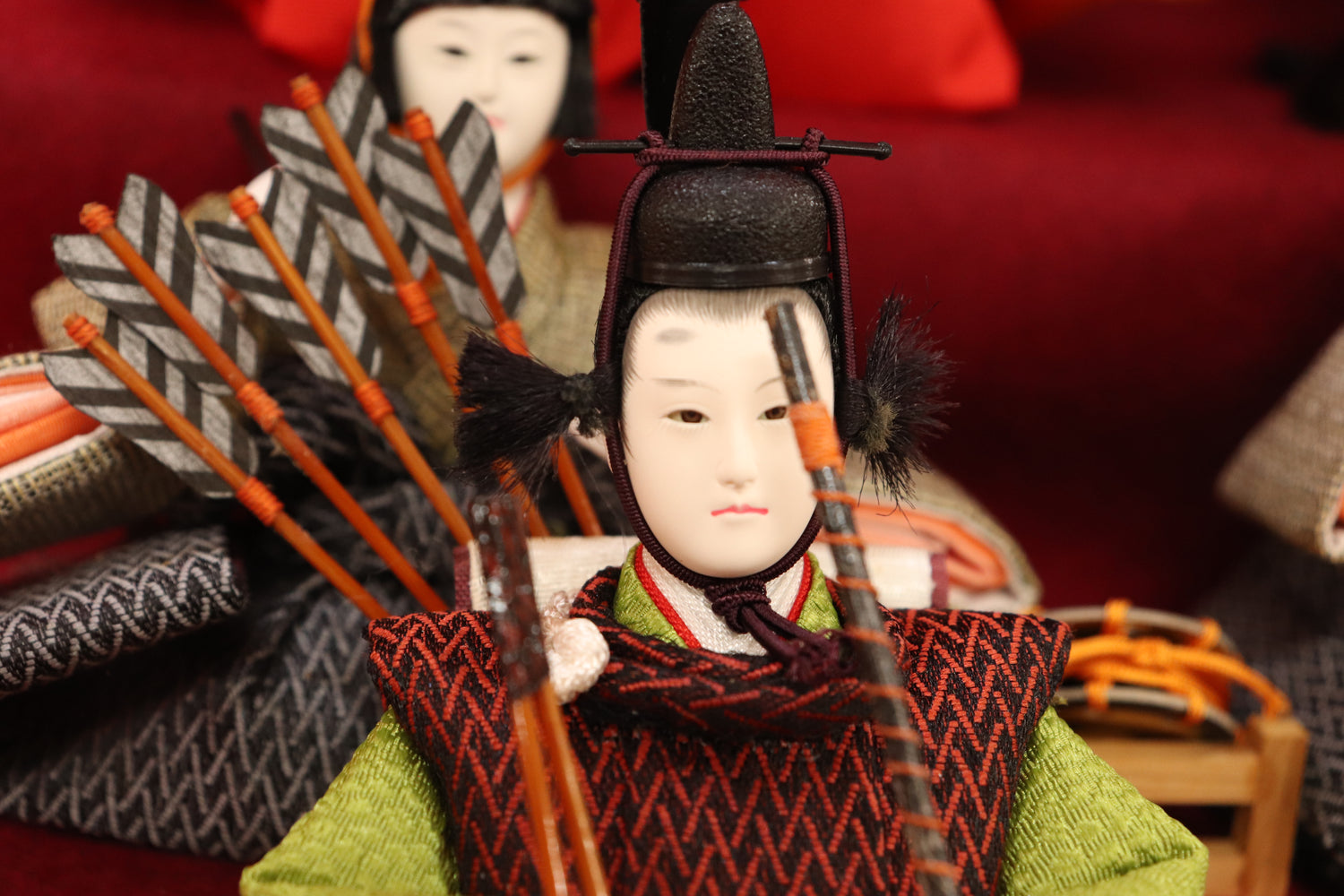 十五人飾り雛人形ガラスケース(58cm×40cm×55cm) – 節句人形の通販