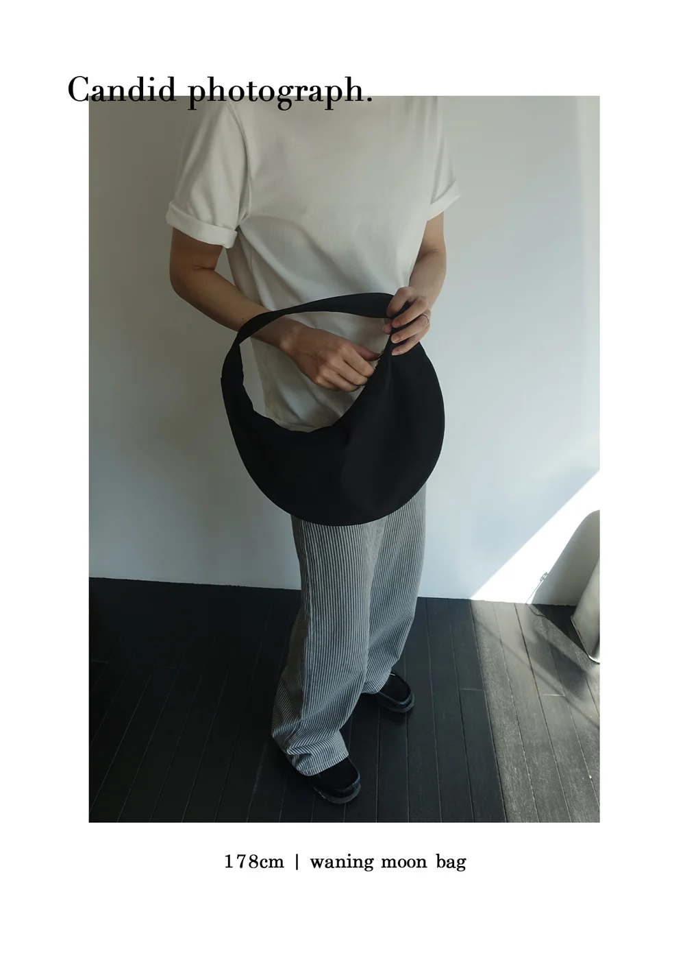 waning moon bag | OHOTORO