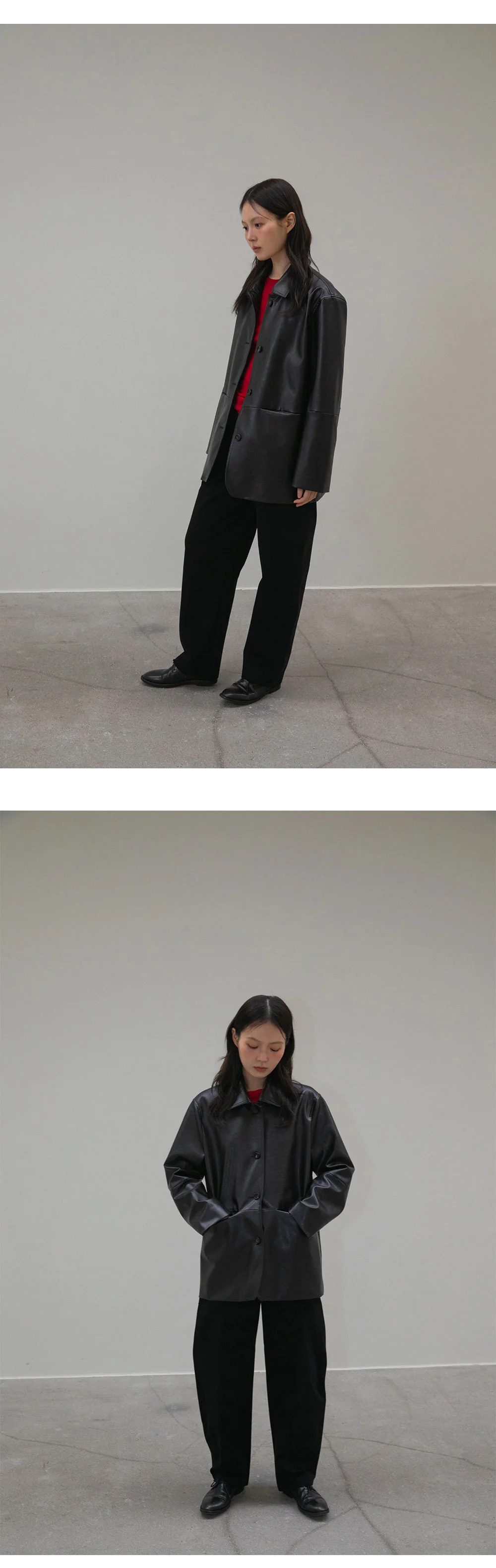 horizon leather jacket - OHOTORO