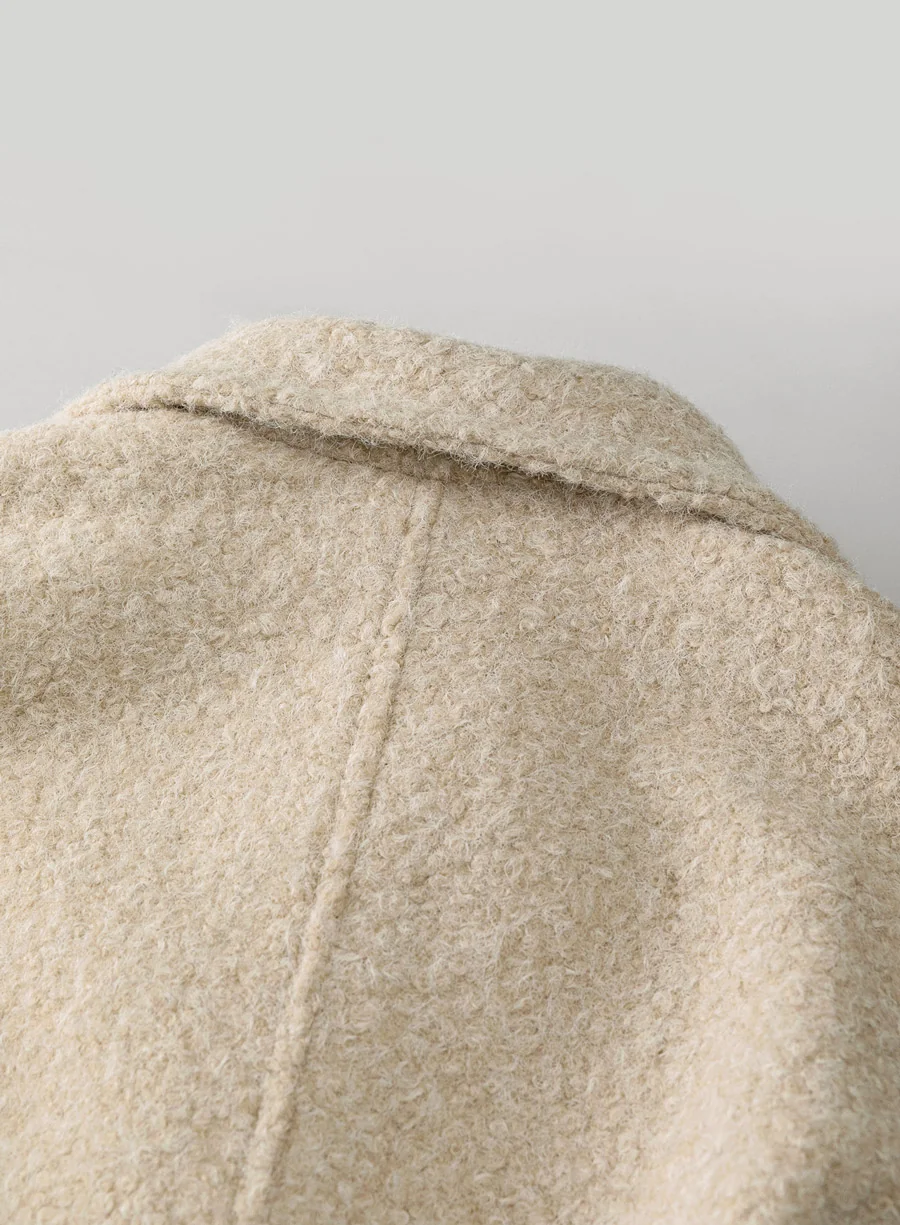 boucle 2way half coat | OHOTORO