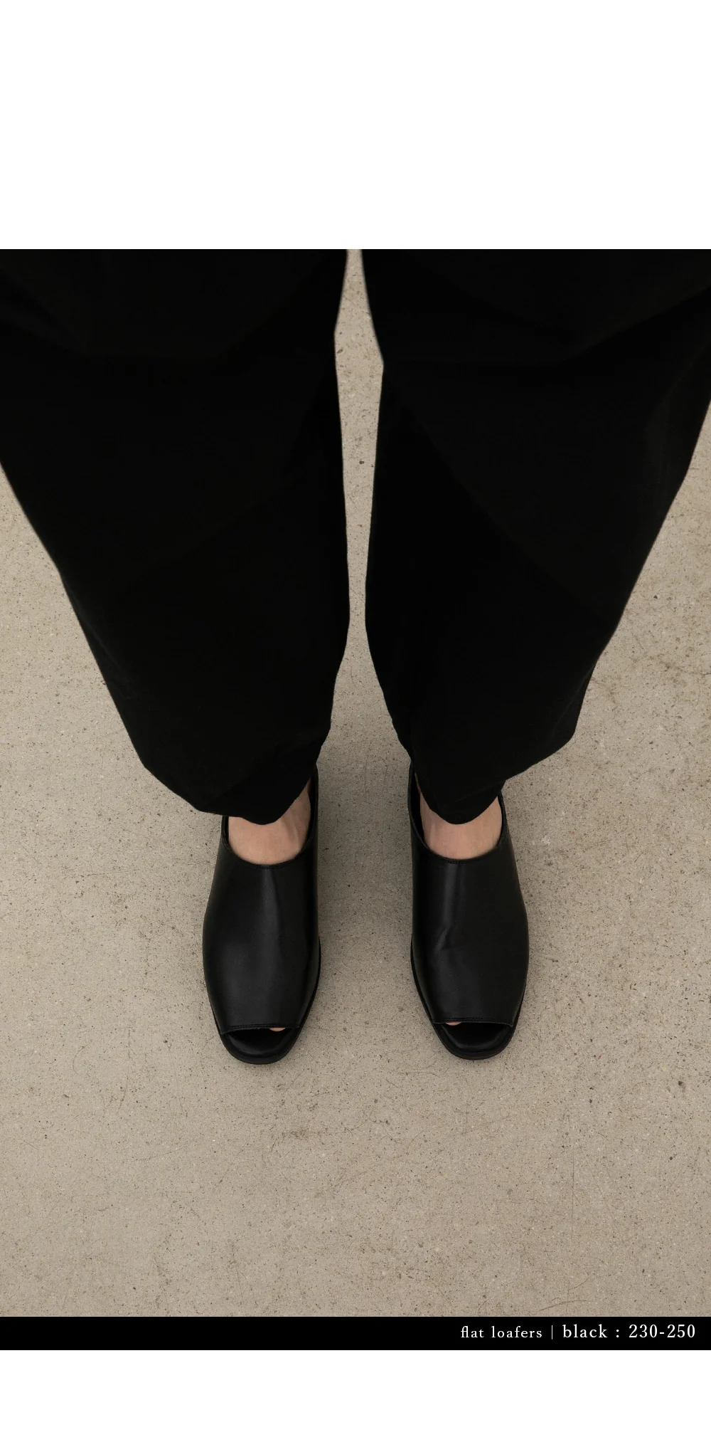 flat loafers - ohotoro