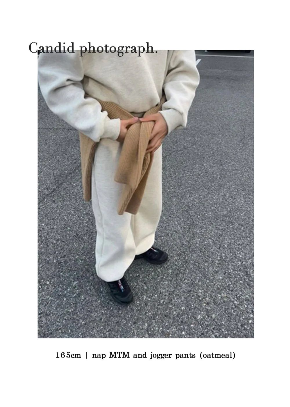 nap warm jogger pants | OHOTORO