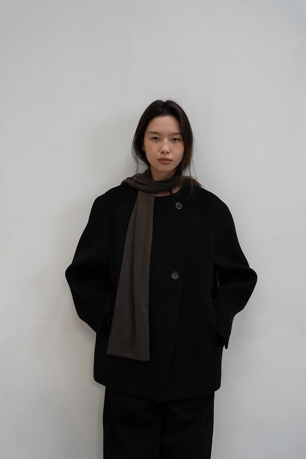 aries wool coat | OHOTORO