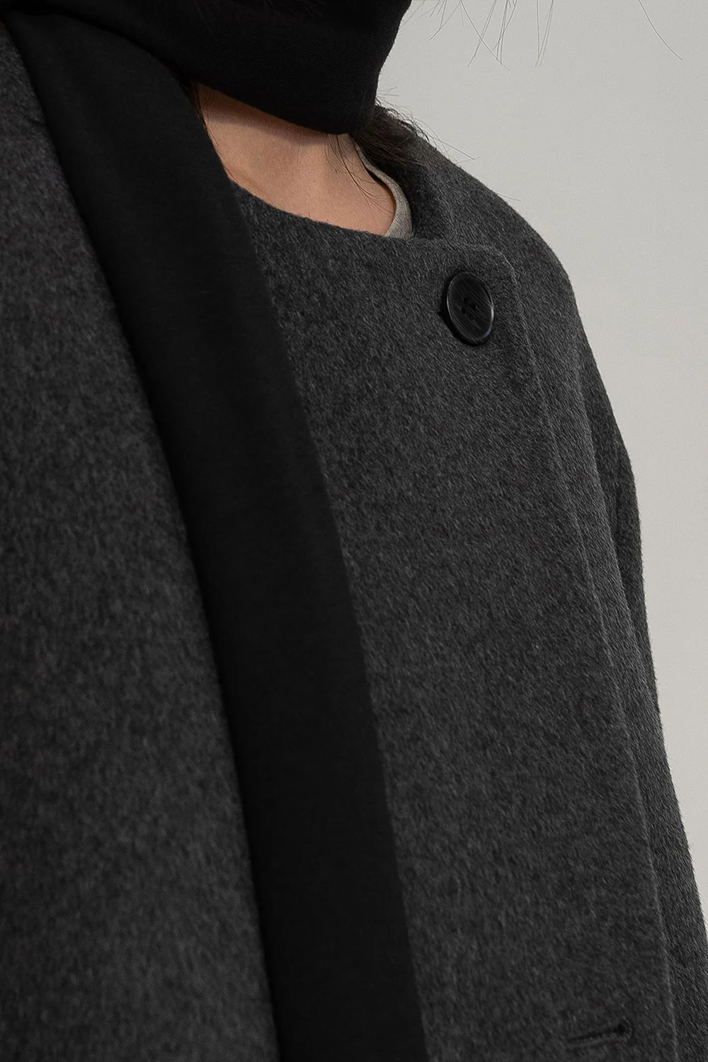 aries wool coat | OHOTORO