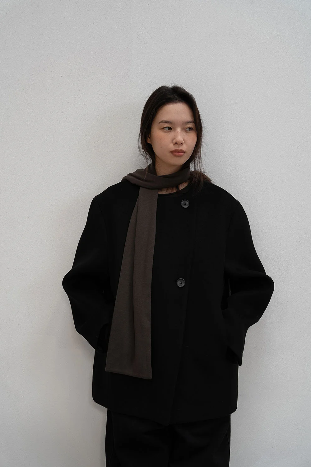 aries wool coat | OHOTORO
