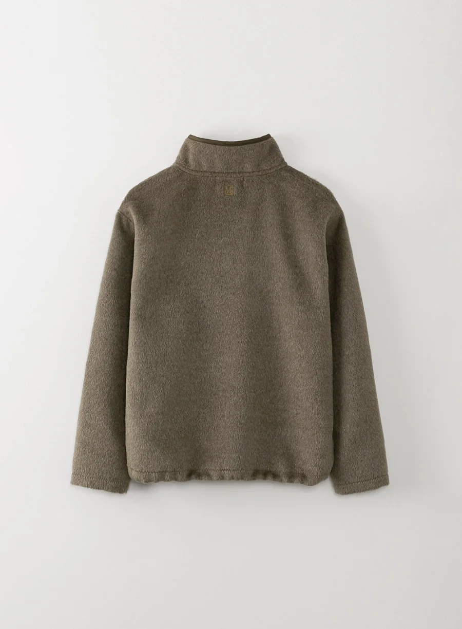 nap himalayas fleece jumper | OHOTORO