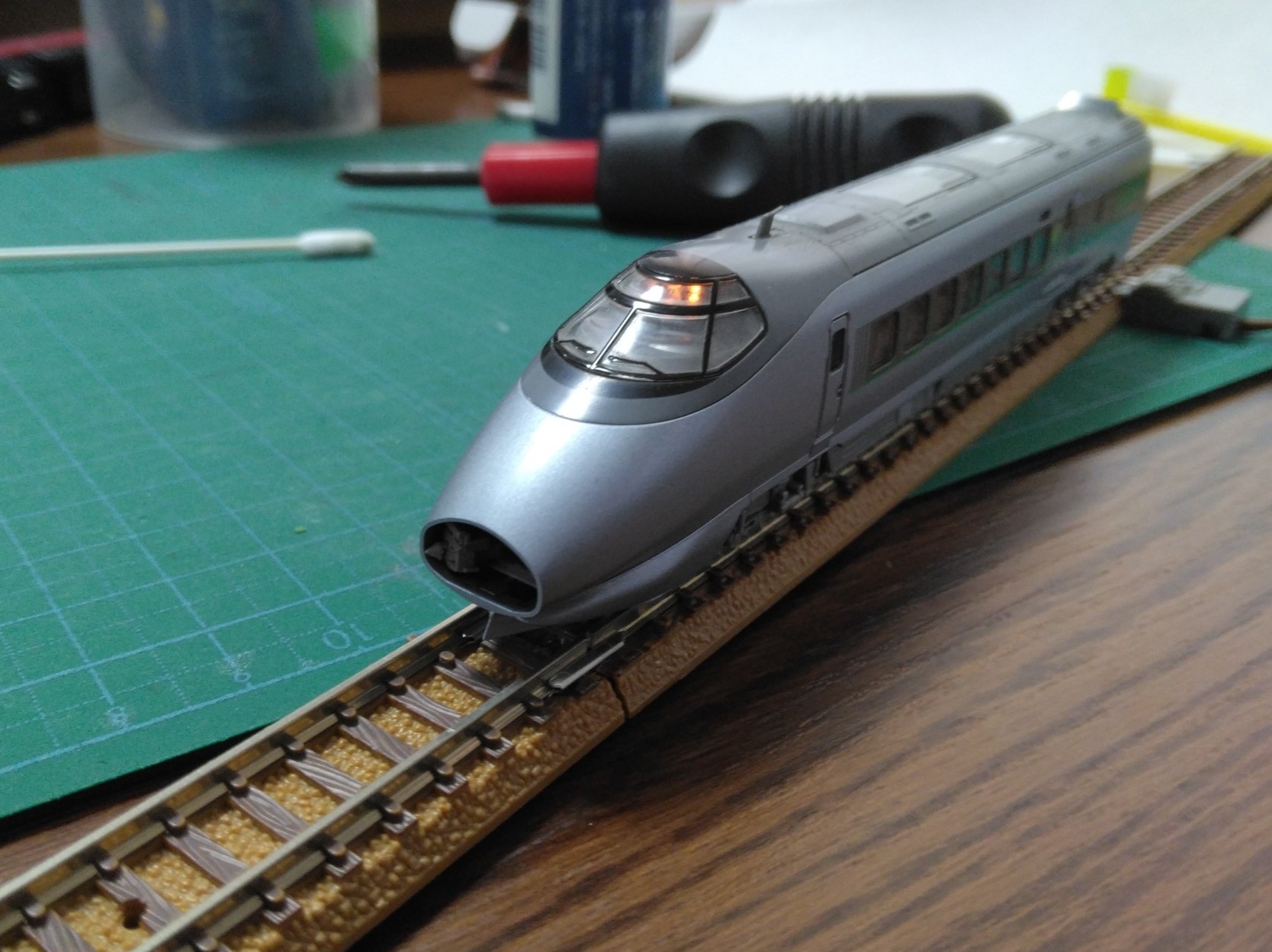 TOMIX(92640) 400系山形新幹線（つばさ）の入線と分解・整備