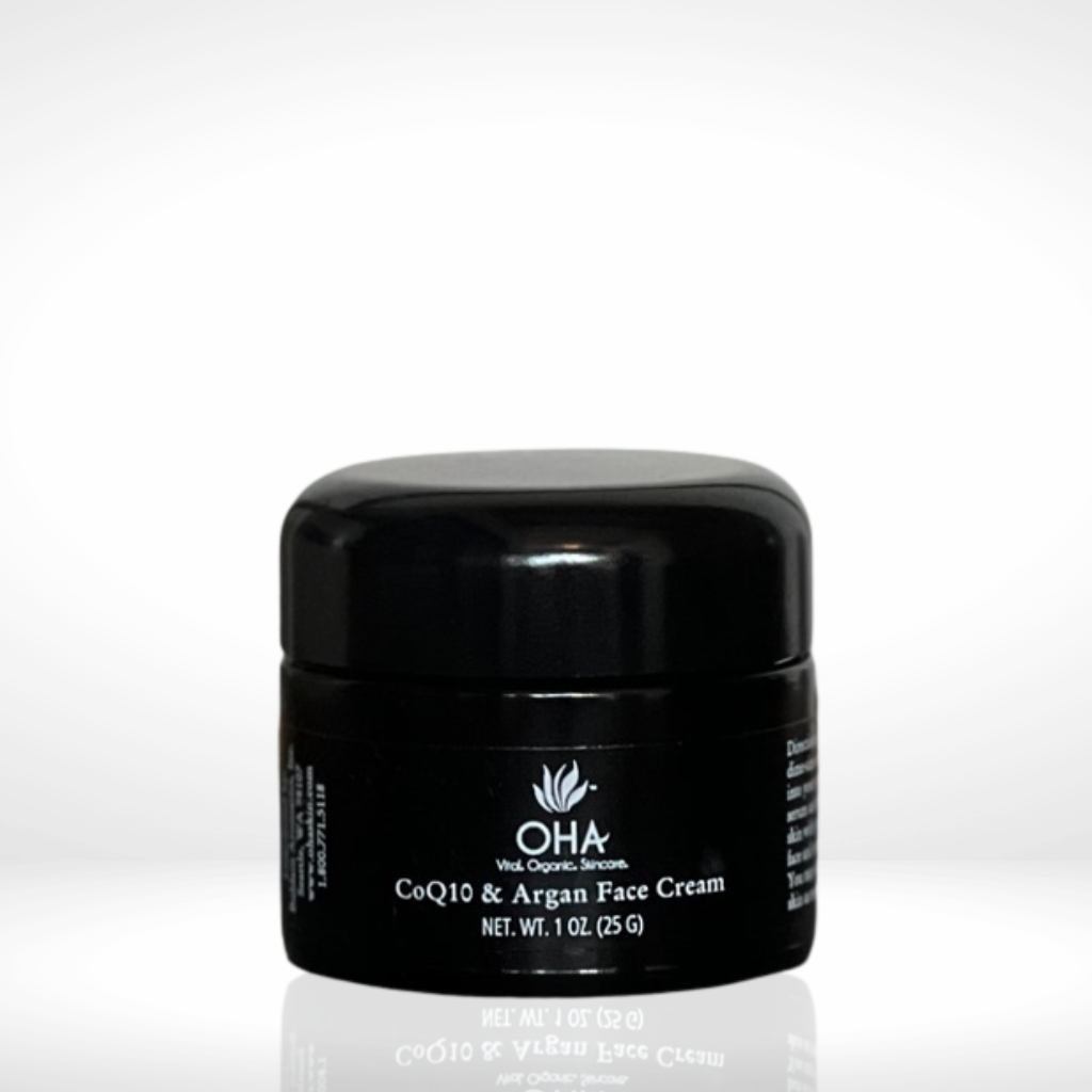 CoQ10 & Argan Face Cream | Lightweight Facial Moisturizer - OHA