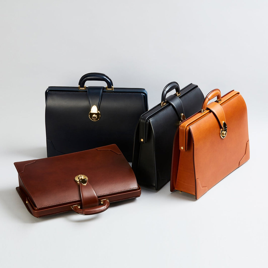 大峽製鞄－『ライト・ダレス』ダレスバッグ1気室【1158-3-BTL】