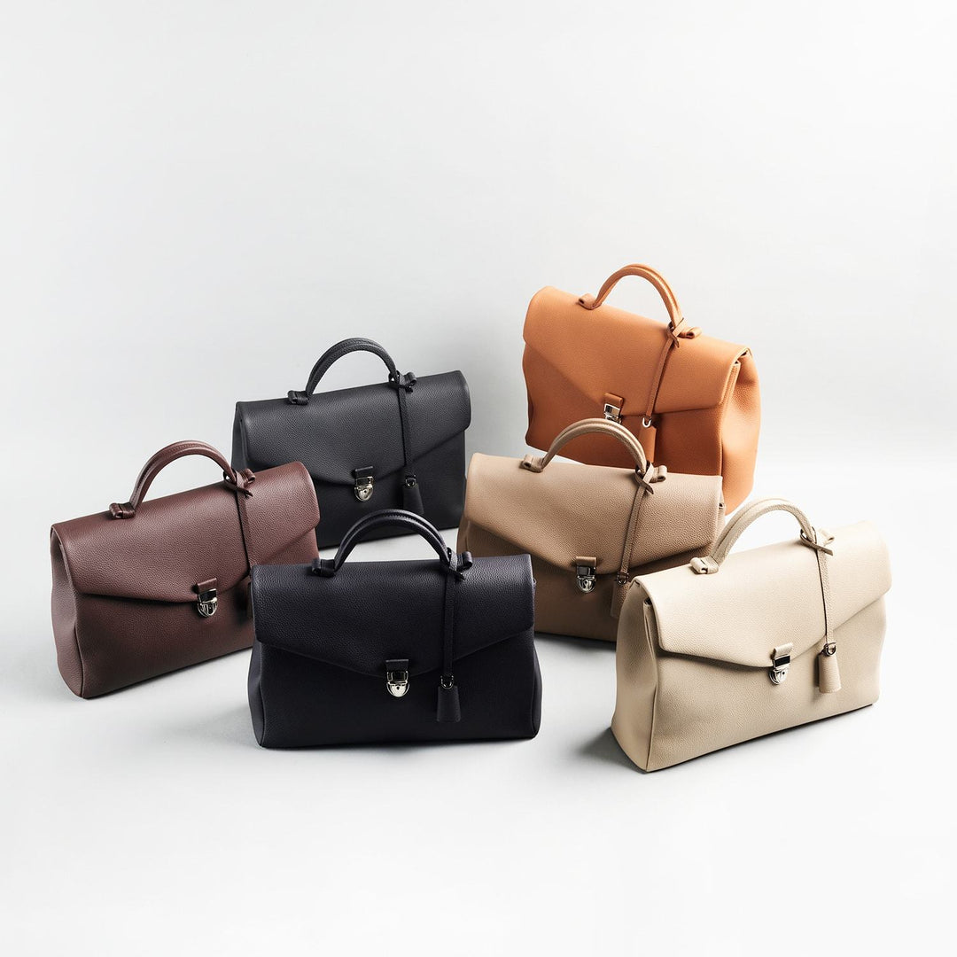 大峽製鞄『レイロウ 37』ミディアムサイズ・ソフトビジネス(ブラック