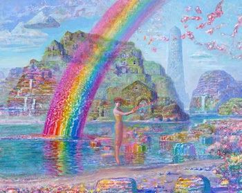 ジブリアニメ「耳をすませば」の背景美術を担当 井上直久が個展開催