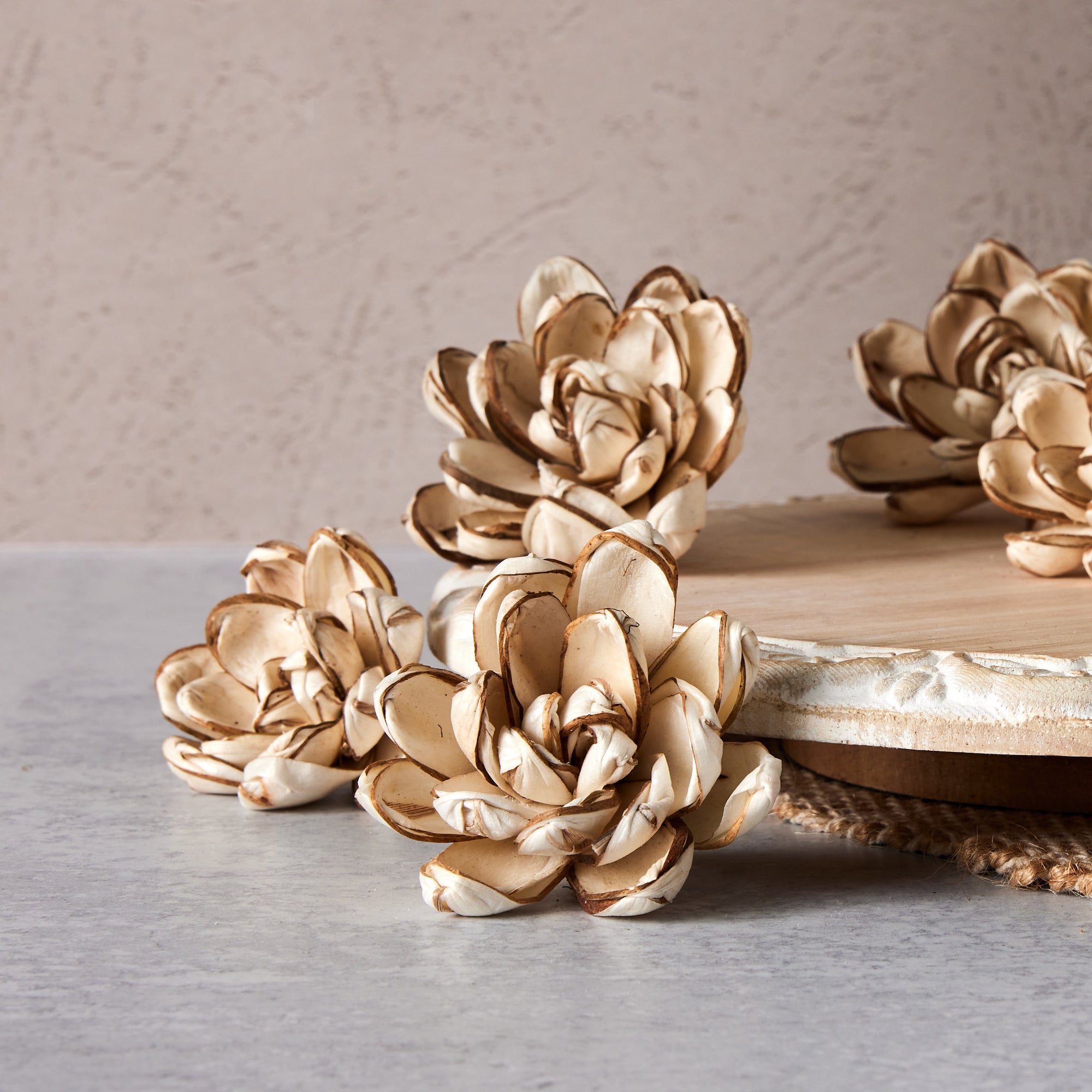 Valen Flower - sola wood flower - sold by the dozen - Oh! You're